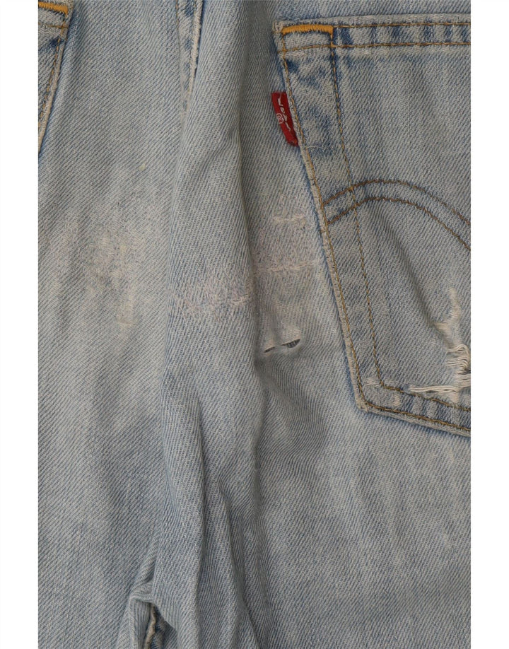 LEVI'S Mens 501 Denim Shorts W30 Medium  Blue Cotton