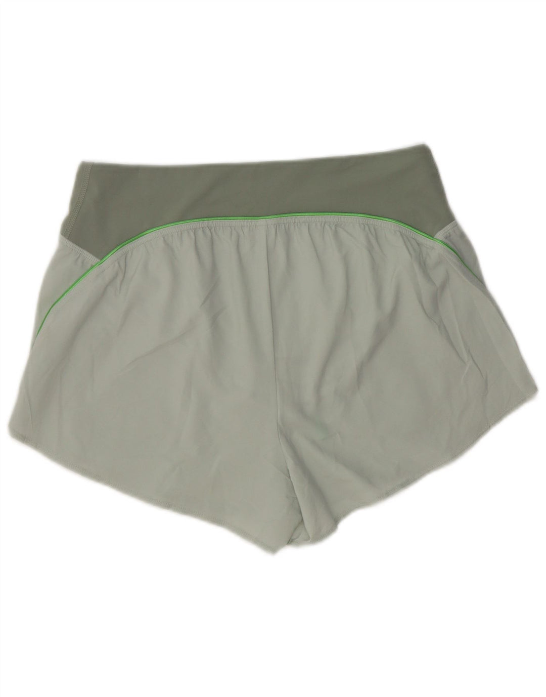 Damskie spodenki sportowe Under Armour UK 14, duże, szare, z blokami kolorów, poliestrowe