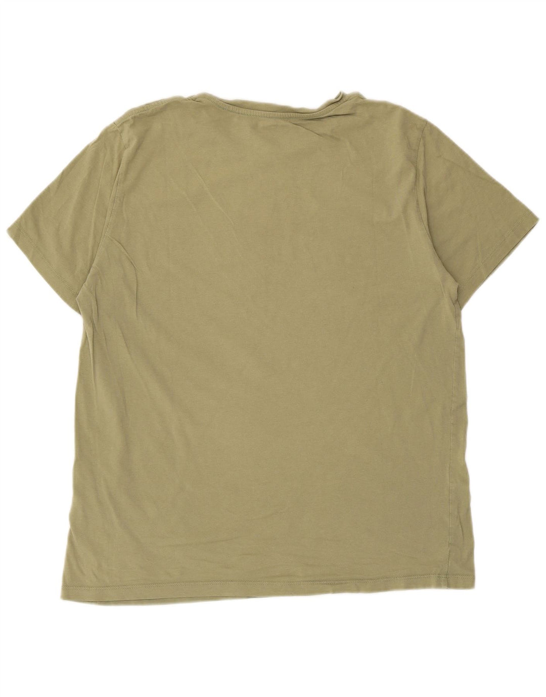 Męski T-shirt z grafiką Levi's, duży, bawełniany khaki