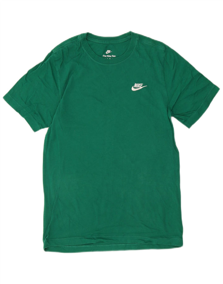 T-shirt męski Nike XS, zielony, bawełniany