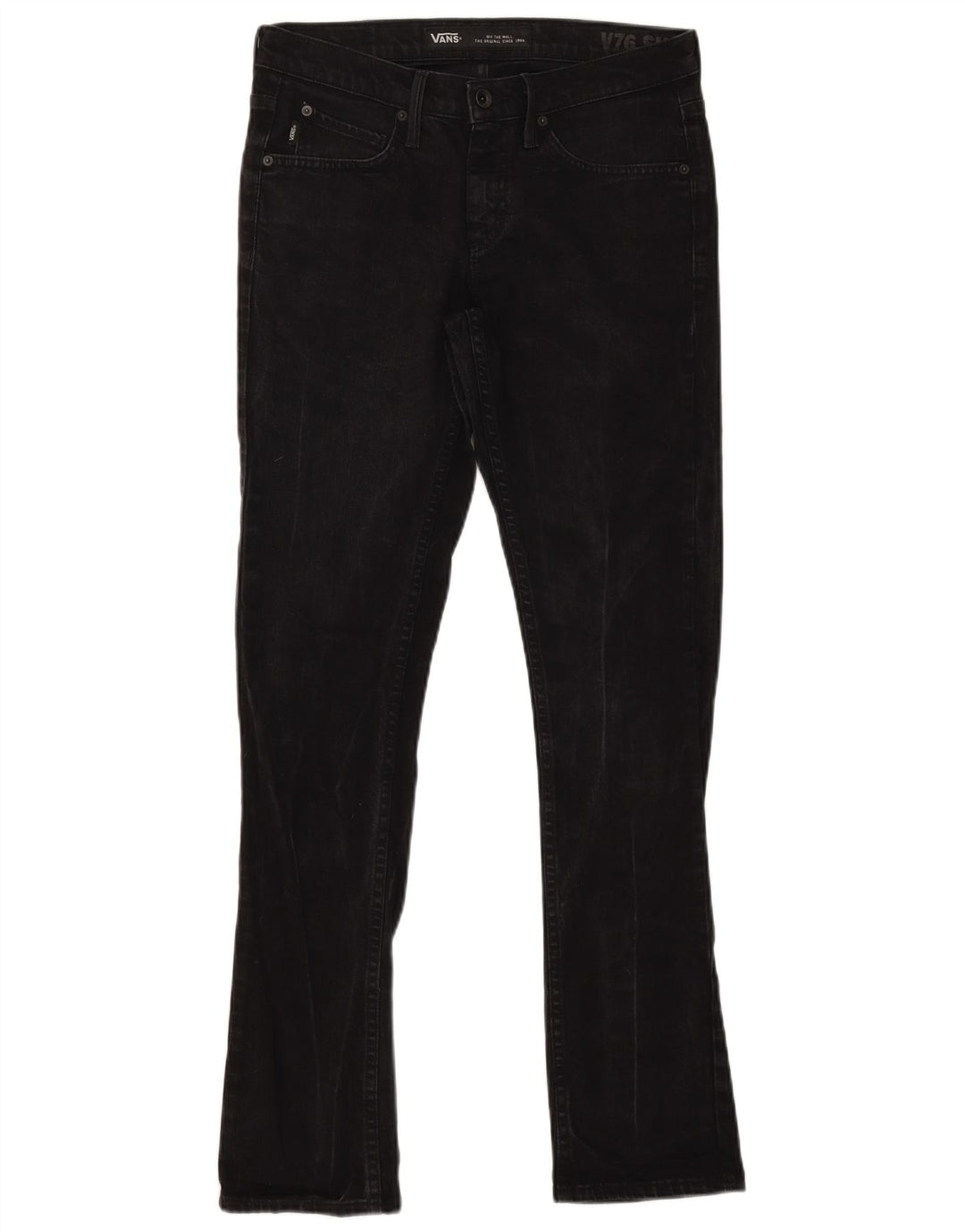 Męskie jeansy Vans Bootcut W30 L32, czarne, bawełniane