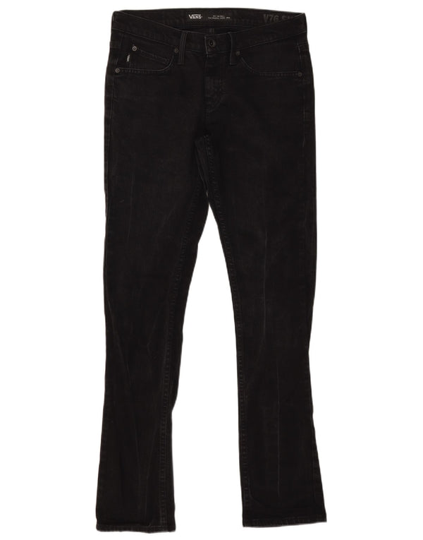 Męskie jeansy Vans Bootcut W30 L32, czarne, bawełniane