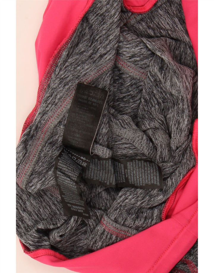 Damskie legginsy Capri MARKS & SPENCER UK 10, małe, szare, z blokami kolorów