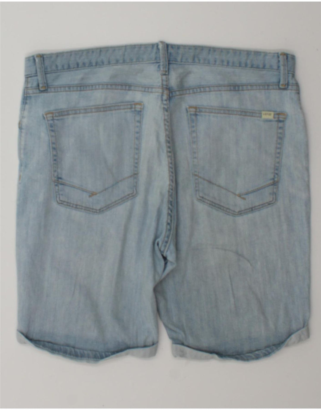 Męskie spodenki jeansowe Vans W34, duże, niebieskie, bawełniane