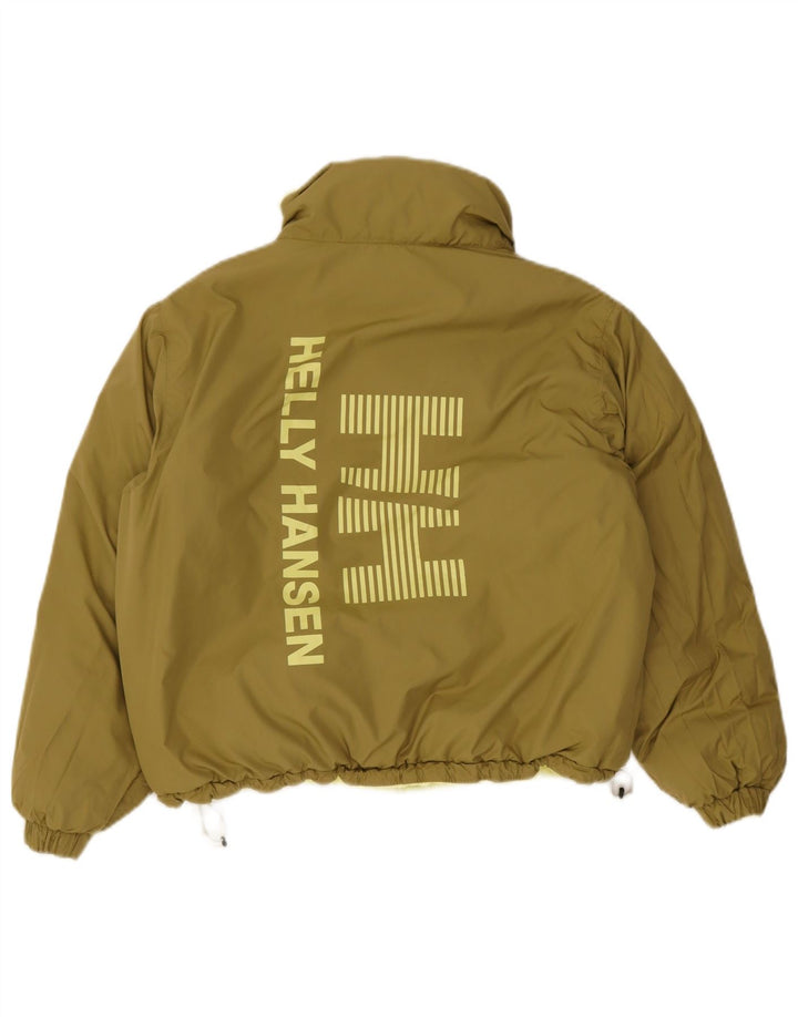 Damska kurtka Helly Hansen Graphic Crop Padded Jacket UK 14 Medium Khaki