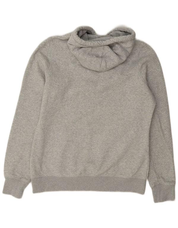 Damska bluza z kapturem Tommy Hilfiger z grafiką UK 18 XL, szara bawełna
