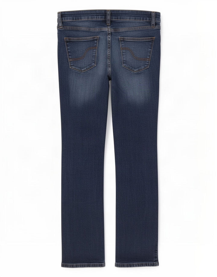 Damskie jeansy slim Fat Face UK 12 Medium W32 L28 Granatowa bawełna