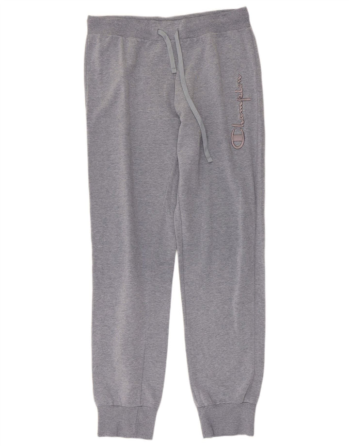 Damskie spodnie dresowe CHAMPION Joggers UK 16, duże, granatowe