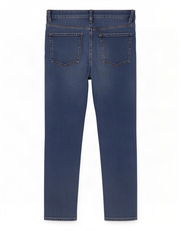 Marks & Spencer Damskie The Lily Slim Jeans UK 14 Duże W34 L27 Niebieska bawełna