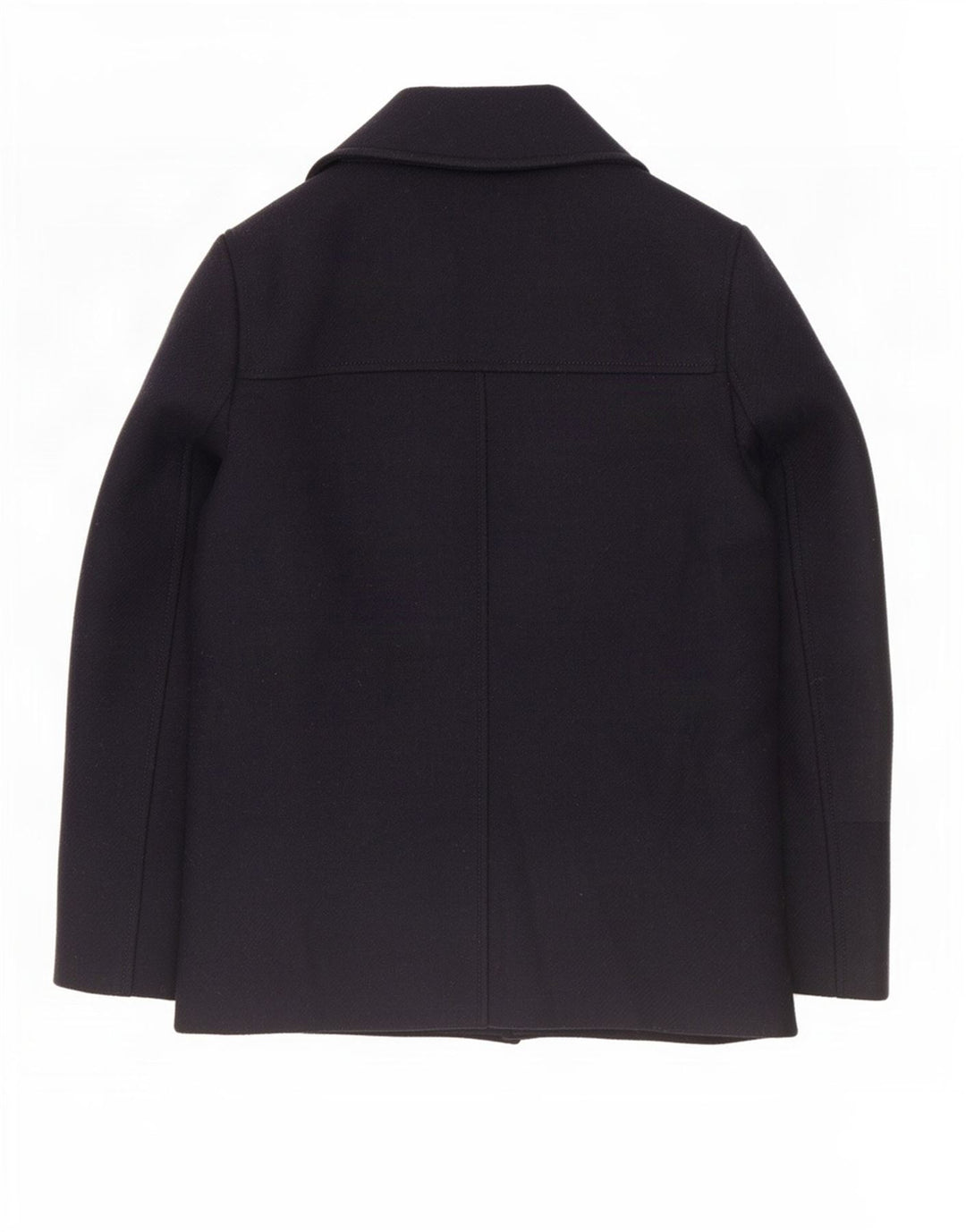 Płaszcz damski John Lewis Pea Coat UK 8 Small, granatowy, wełniany