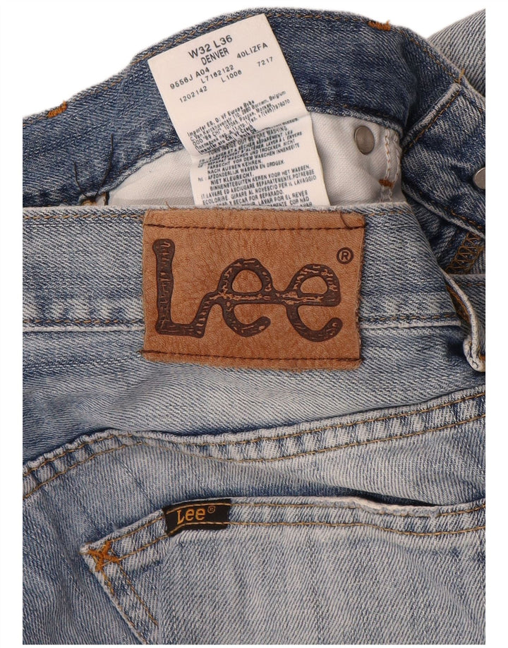 Damskie dżinsy Lee Denver Bootcut W32 L36 Niebieskie bawełniane
