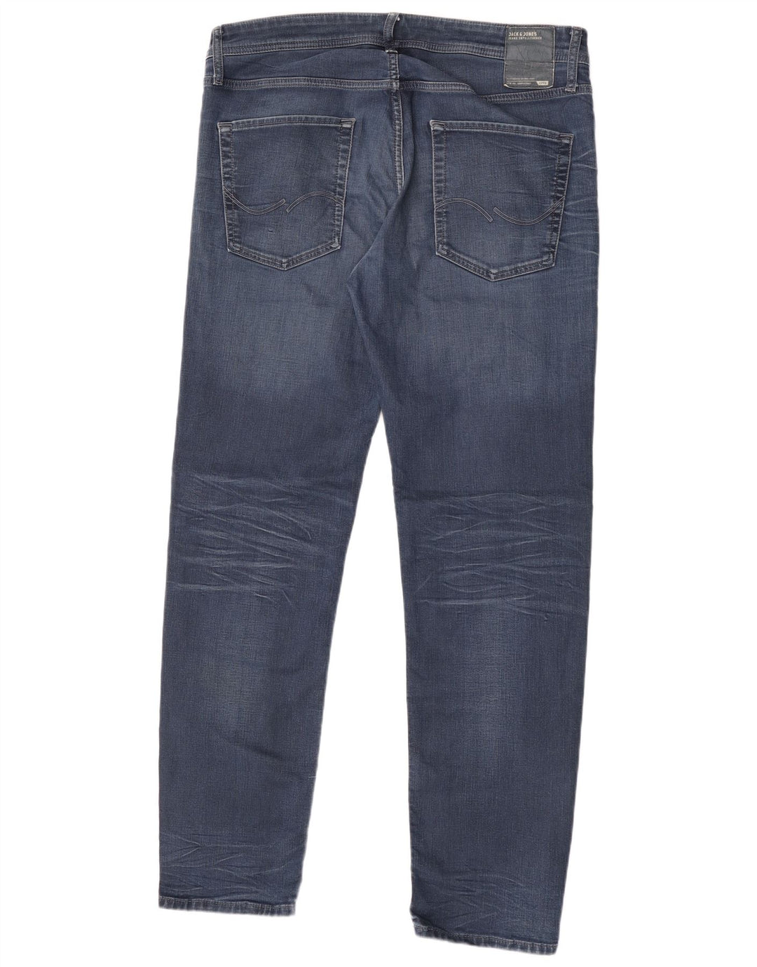 Męskie jeansy typu slim Jack & Jones W36 L34 Niebieskie, bawełniane