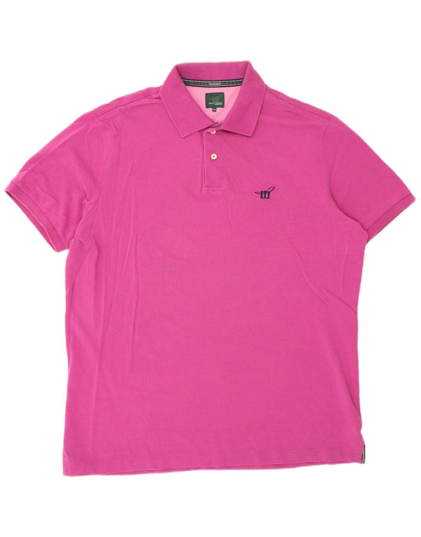Męska koszulka polo Henry Cottons 2XL w kolorze różowym