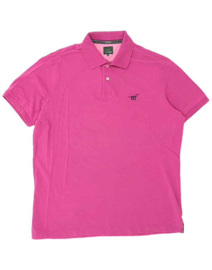 Męska koszulka polo Henry Cottons 2XL w kolorze różowym