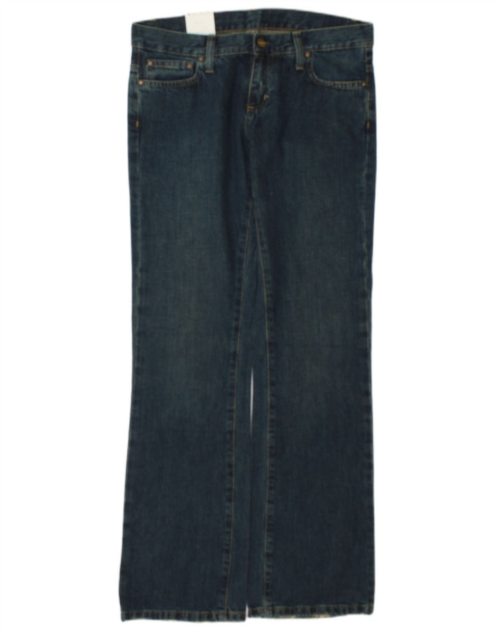 Damskie jeansy Carhartt Bootcut W27 L32 Niebieskie bawełniane