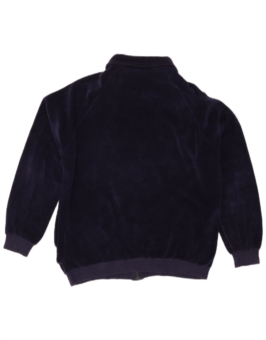 Damska kurtka dresowa VINTAGE UK 16, duża, granatowa, bawełniana