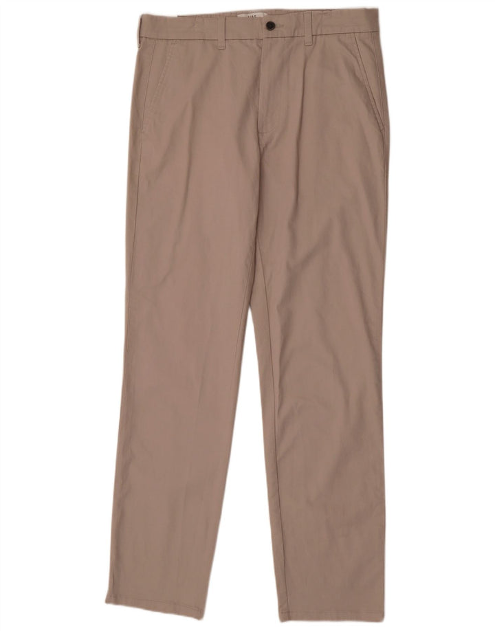 Marks & Spencer Męskie proste Regular Fit W34 L33 Szara bawełna