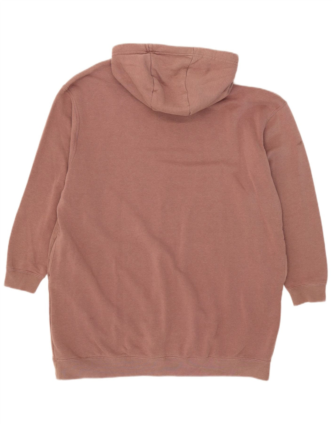 Damska bluza z kapturem Nike Oversized Longline Graphic UK 14 Średni brąz
