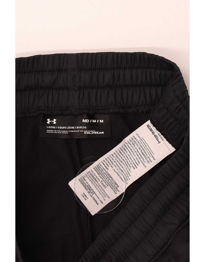 Męskie spodnie dresowe Under Armour Cold Gear Graphic, średnio czarne