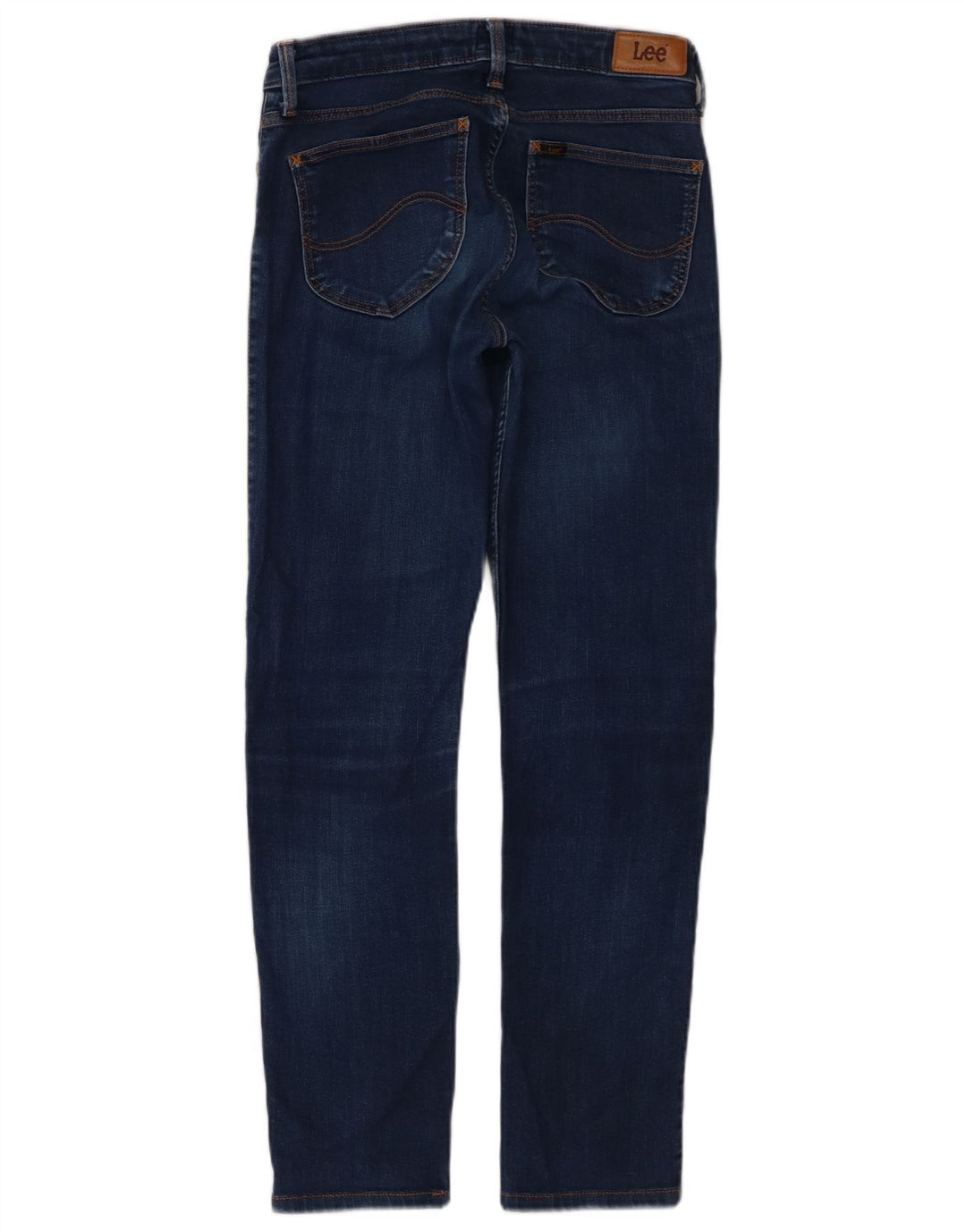 Damskie jeansy Lee Elly Slim W28 L28 Granatowa bawełna