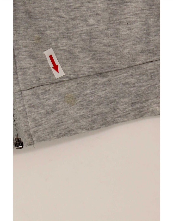 Męski sweter Puma z kapturem i zamkiem XL, szara bawełna