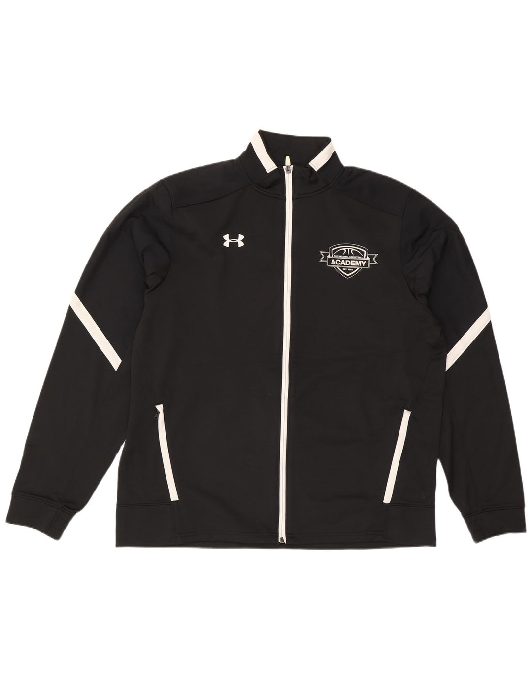 Męska bluza dresowa Under Armour XL, czarna, poliestrowa z blokami kolorów