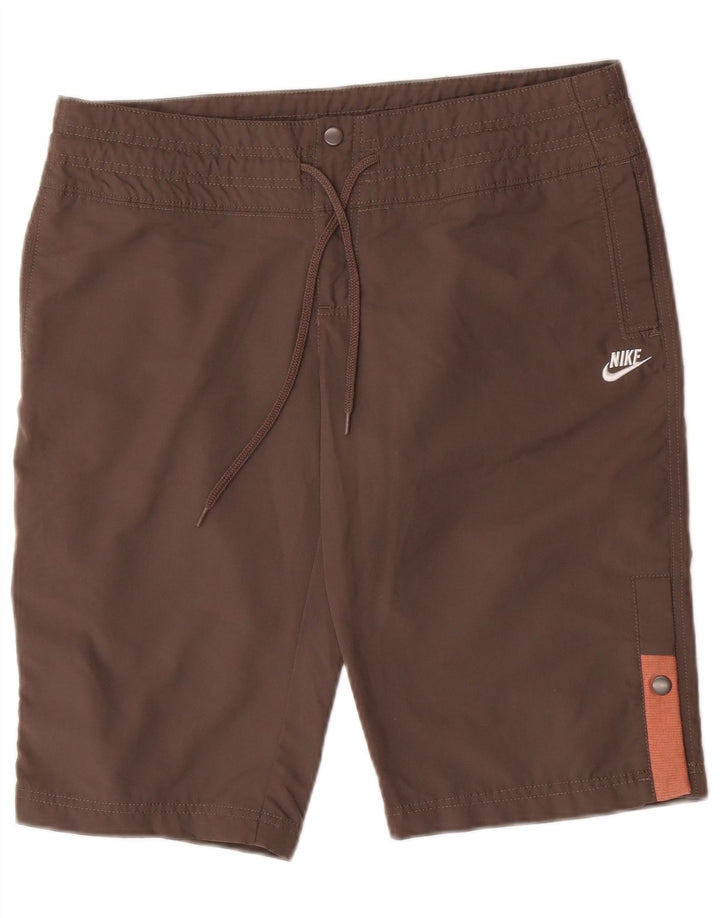 Damskie spodenki Chino Nike UK 8/10 Małe W34 Brązowy poliester