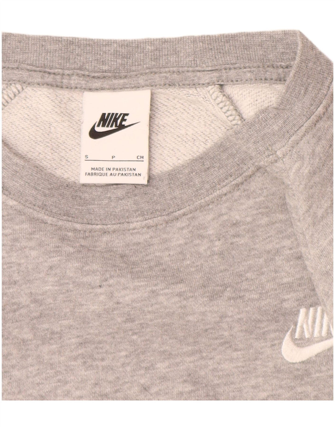 Damska bluza NIKE Bluza UK 10, mała, szara, bawełniana