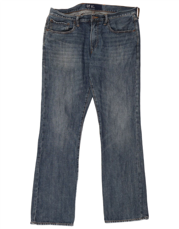Męskie dżinsy Bootcut Gap W36 L34 Niebieskie, bawełniane