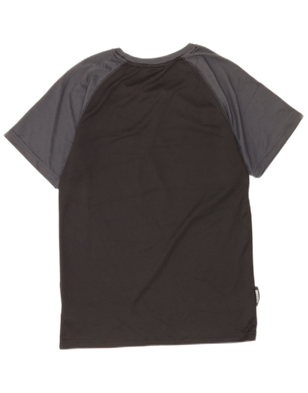 Męski T-shirt Mountain Warehouse IsoCool, mały, czarny, z blokami kolorów