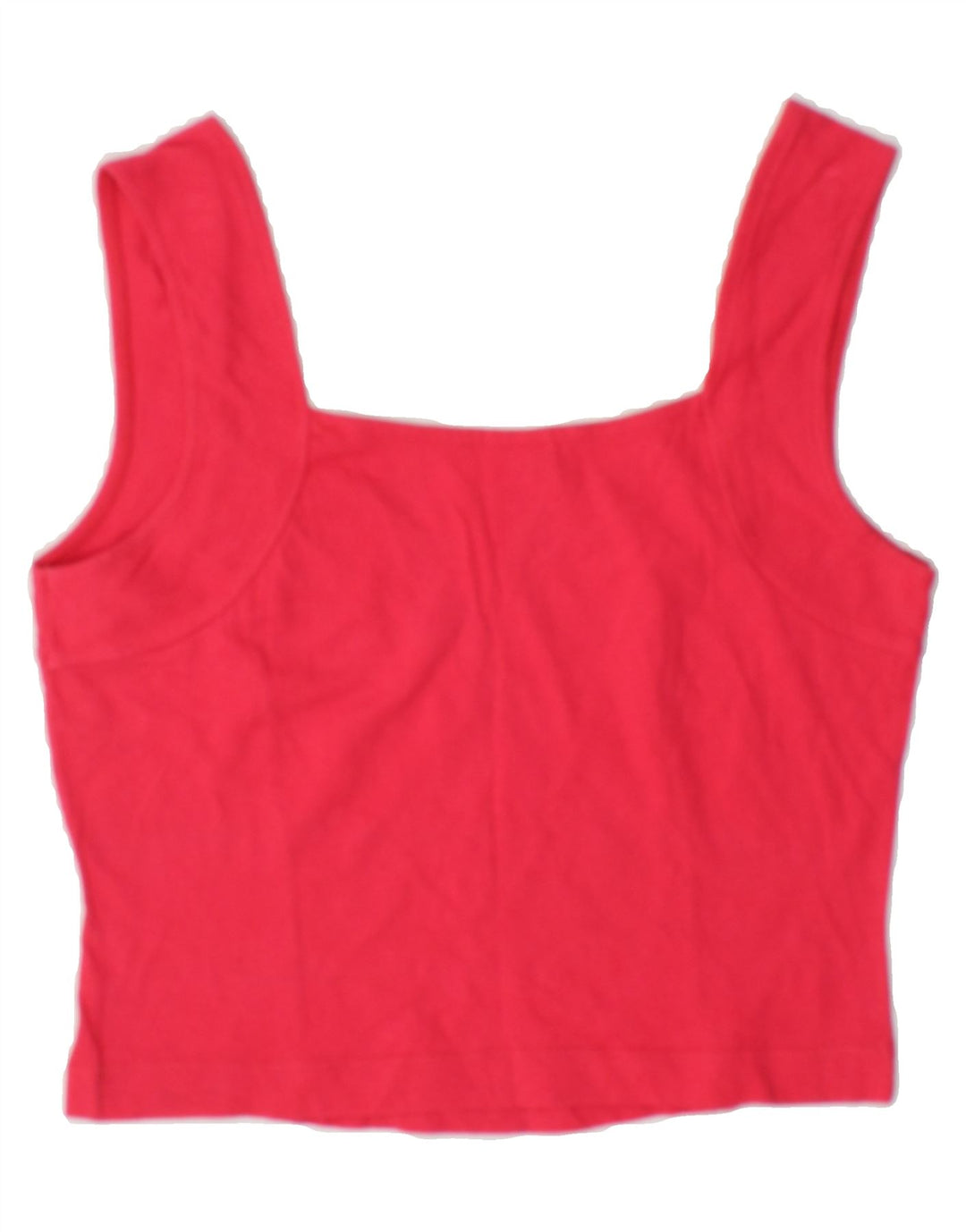 BENETTON Womens Cami Top UK 10 Small Pink Cotton Vintage Benetton and Second-Hand Benetton from Messina Hembry 