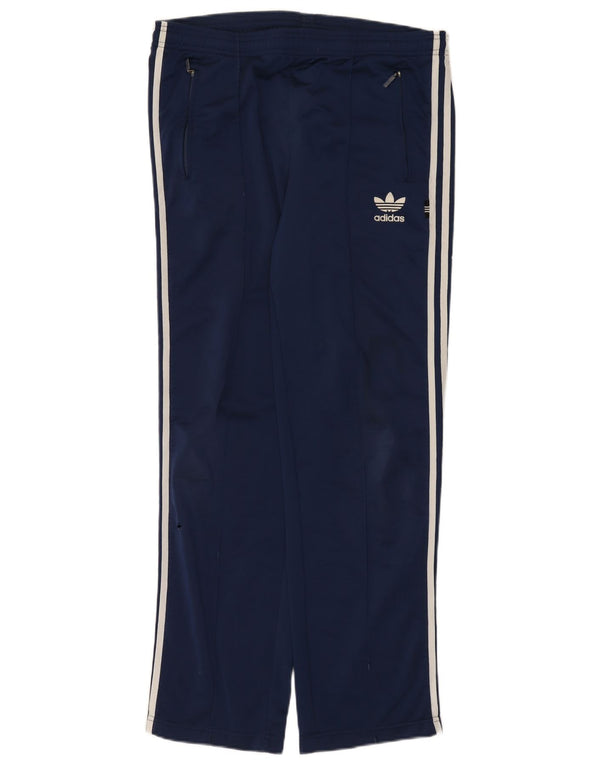 Męskie spodnie dresowe Adidas, duże, granatowe