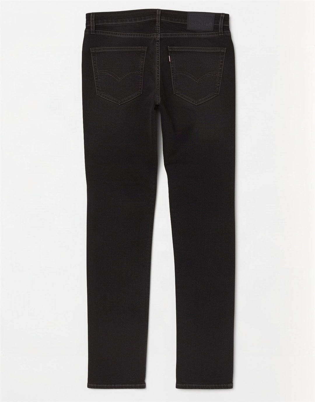 Męskie proste dżinsy Levi's W33 L30 Czarna bawełna