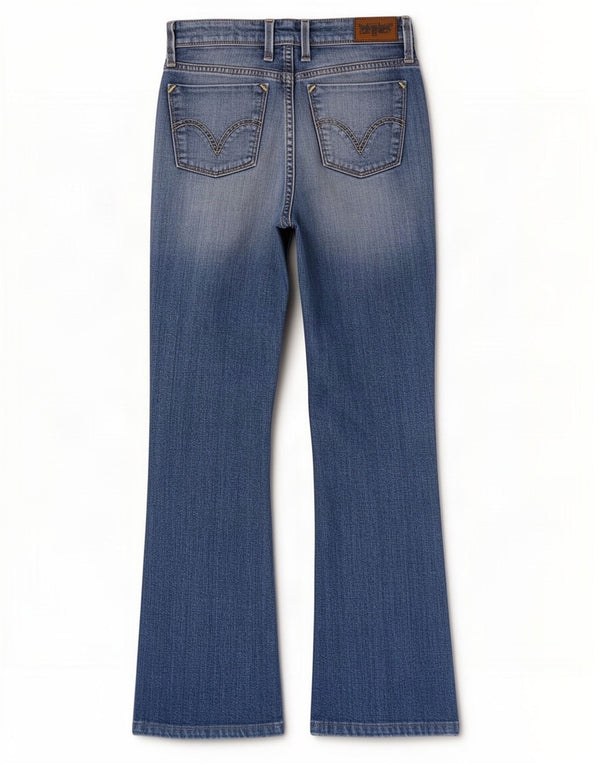 Damskie jeansy Levi's 629 Bootcut W28 L30 Niebieskie