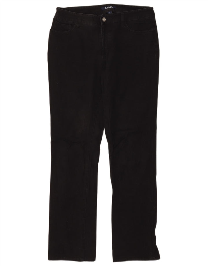 Damskie proste dżinsy CHAPS US 8 Medium W32 L31 Czarna bawełna