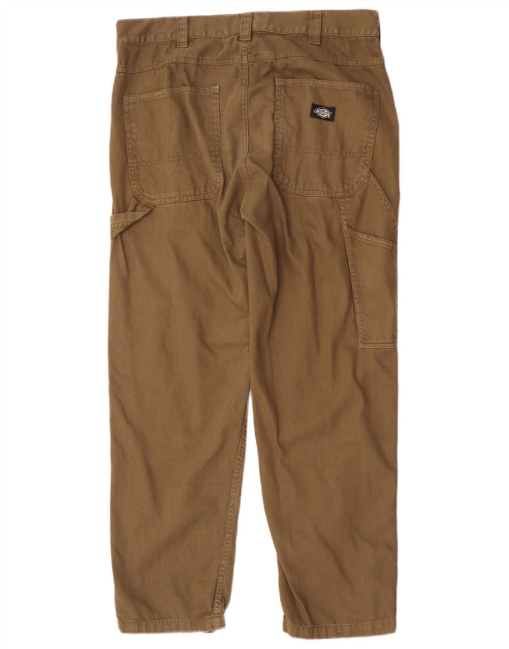 Męskie proste spodnie cargo Dickies W32 L30, bawełna khaki