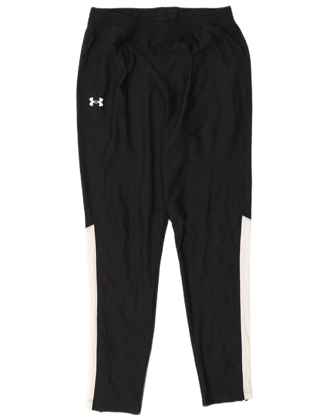 Męskie spodnie dresowe Under Armour, duże, czarne, z blokami kolorów