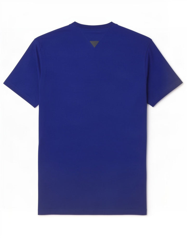 T-shirt męski Tommy Hilfiger, duży, niebieski, bawełniany
