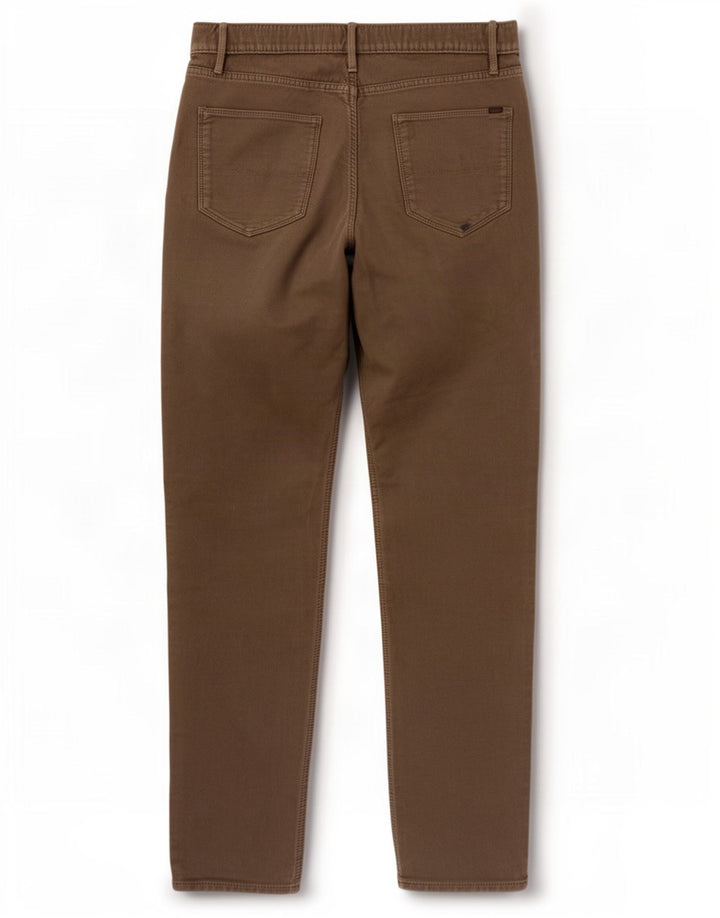 Męskie spodnie casual Marks & Spencer W32 L33 Szara bawełna