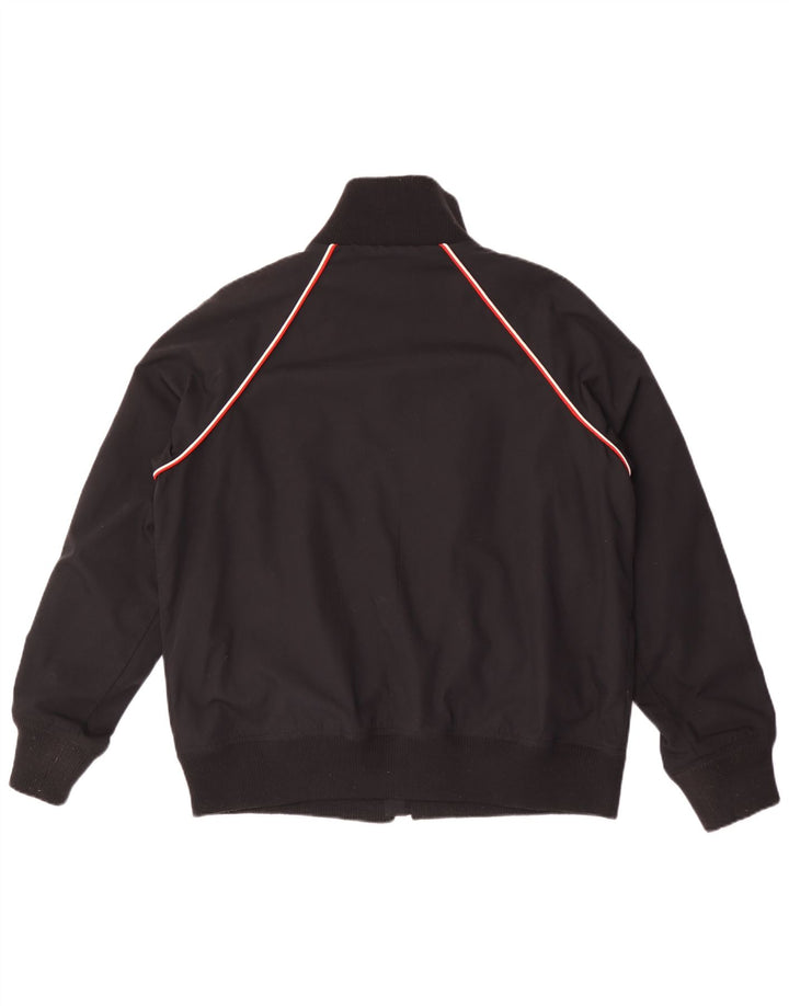 Męska kurtka bomber Jack & Jones z grafiką UK 42 XL, czarny poliester