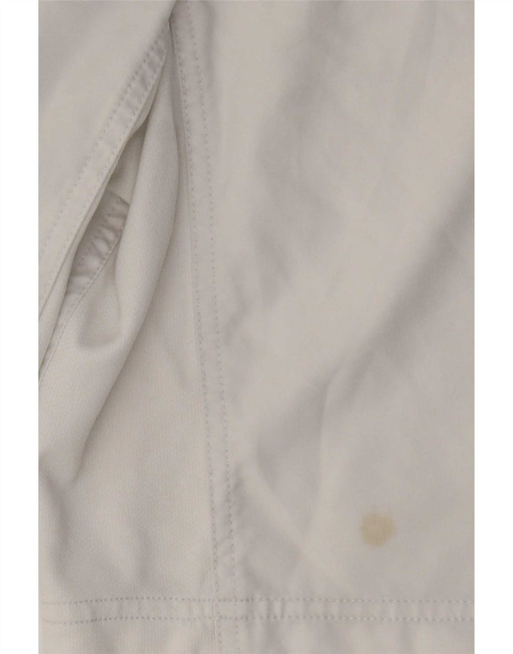 Męskie spodenki sportowe Nike Dri Fit, mały, biały, poliestrowy blok kolorów