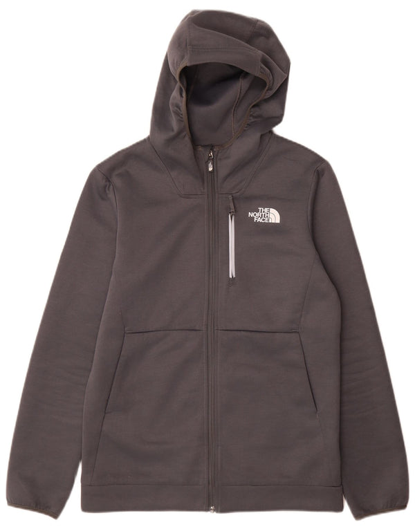 Chłopięcy sweter z kapturem i zamkiem The North Face, 15-16 lat, 2XL, szary, poliester