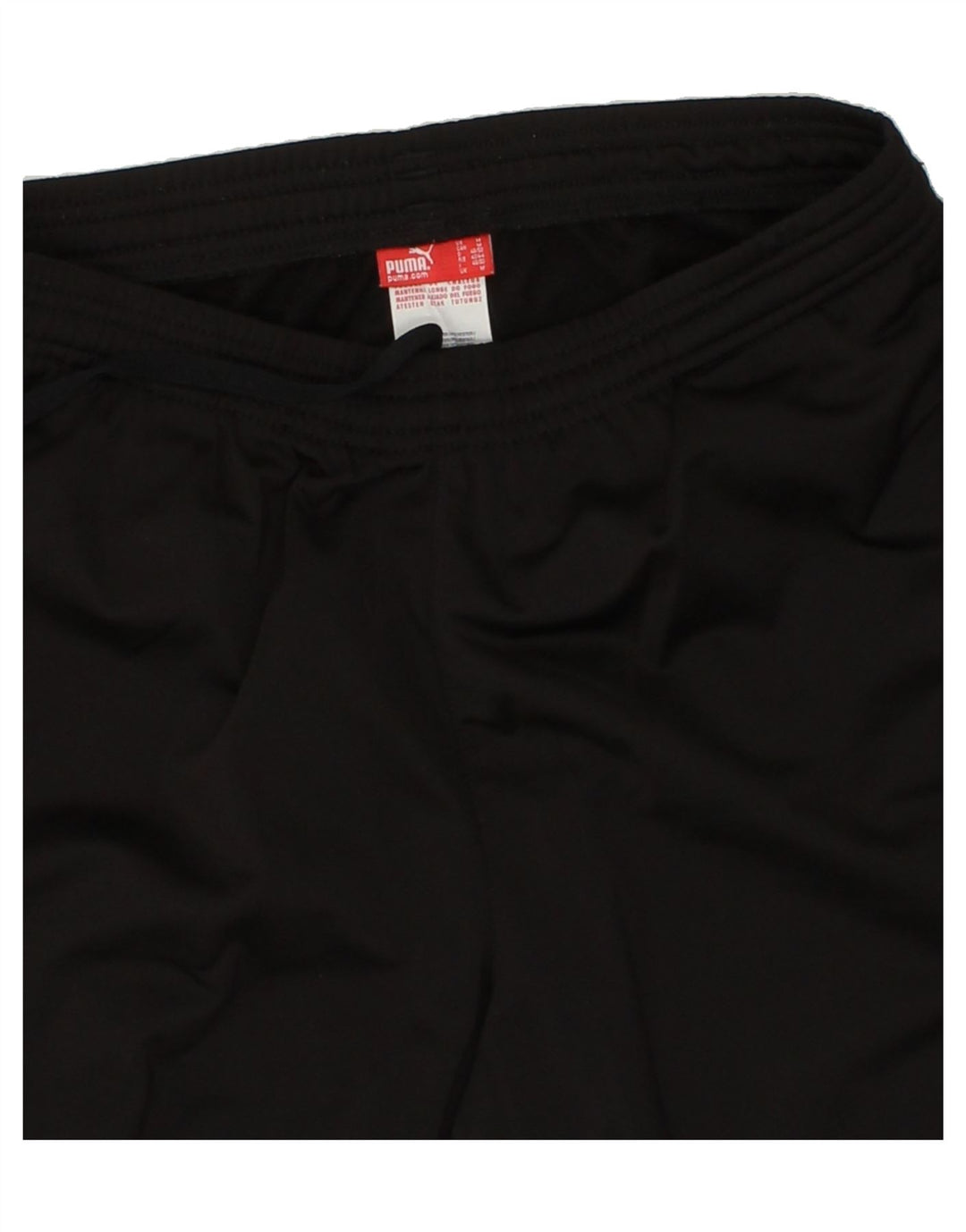 PUMA Mens Tracksuit Trousers Medium Black Polyester Vintage Puma and Second-Hand Puma from Messina Hembry 