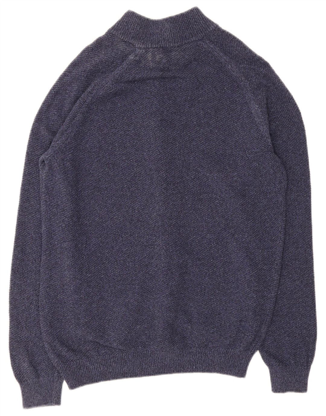Męski sweter rozpinany Massimo Dutti, duży, granatowy, bawełniany