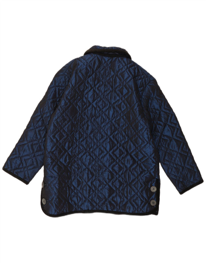 Damska pikowana kurtka Giulia Galanti UK 12, średni granat