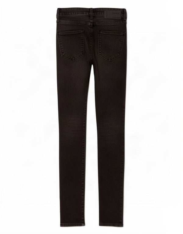 Damskie legginsy Hollister w trudnej sytuacji, obcisłe dżinsy rurki US 0 XS W24 L28 czarne