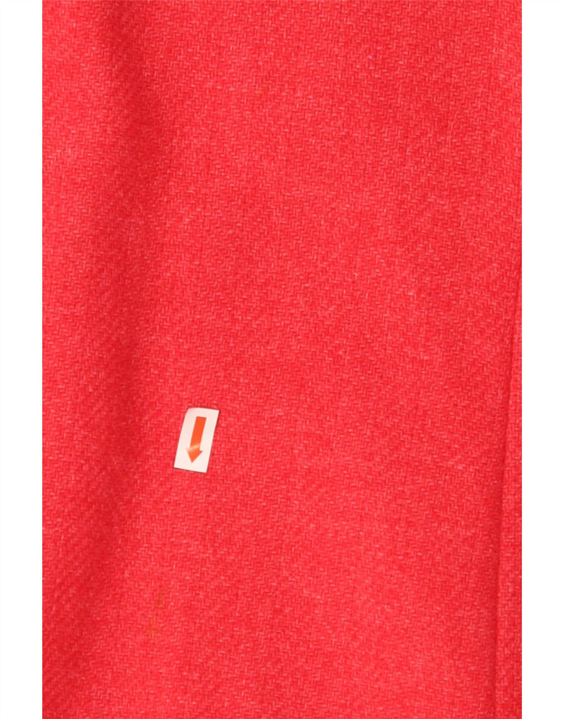 AVOCA Womens Overcoat US 2 XS Red Wool Vintage Avoca and Second-Hand Avoca from Messina Hembry 