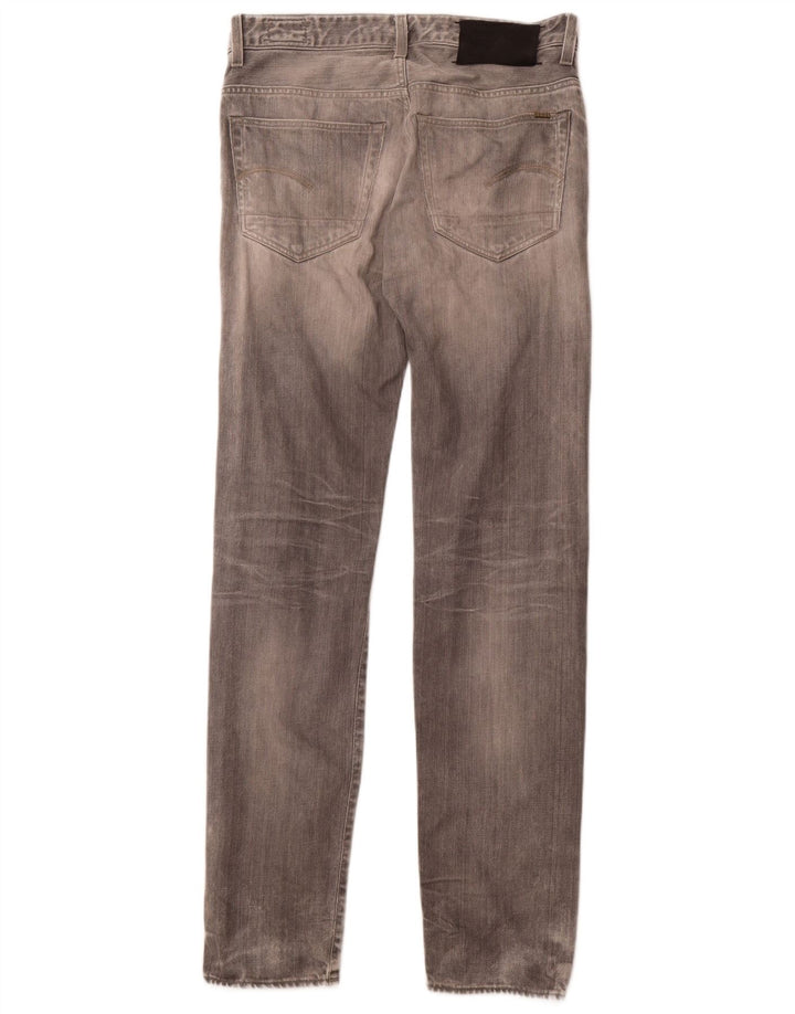 G-STAR Mens Slim Jeans W31 L36 Grey Cotton