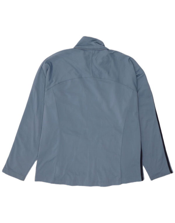 Męska kurtka dresowa ASICS, duża, niebieska