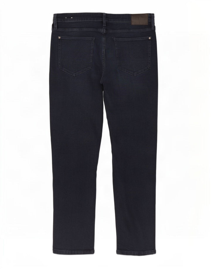 Męskie jeansy slim fit Fat Face W34 L29 Granatowa bawełna
